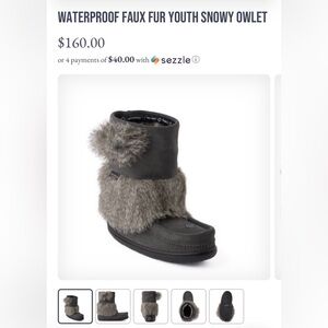 Girls manitobah mukluk boots
